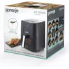 Gorenje AF1350DWB Fritadeira de ar quente individual 5,4 L de instalação livre 1350 W preta