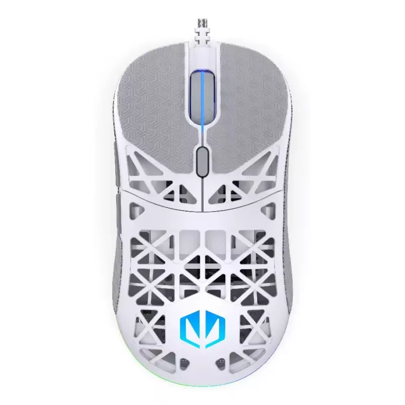 Endorfy LIV Onyx White rato para jogos, USB, ótico