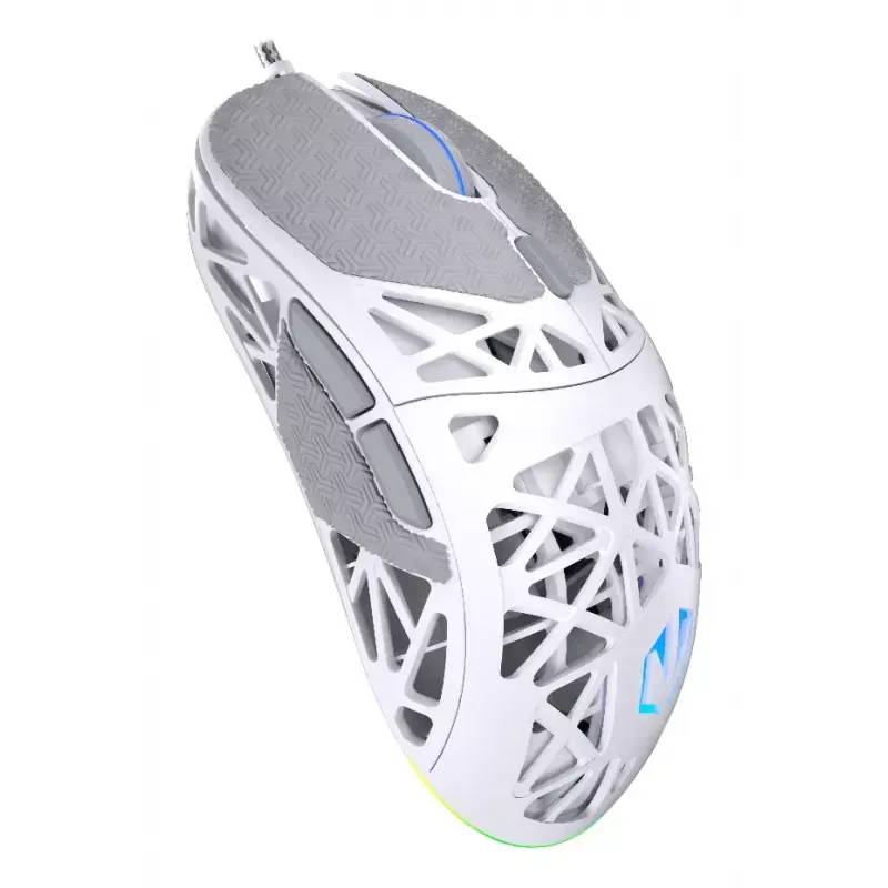 Endorfy LIV Onyx White rato para jogos, USB, ótico