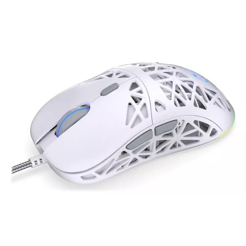Endorfy LIV Onyx White rato para jogos, USB, ótico