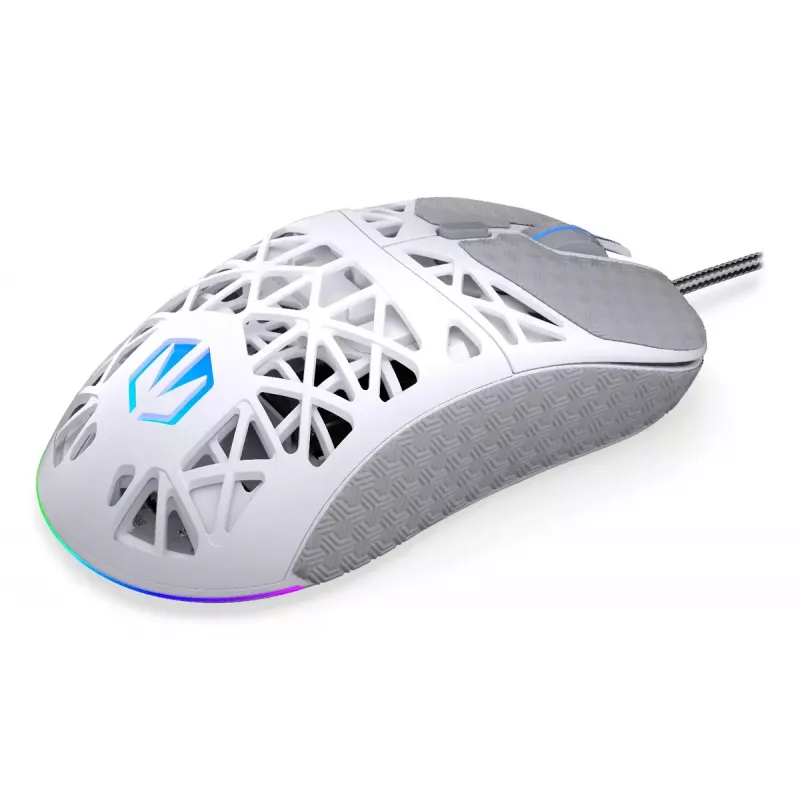 Endorfy LIV Onyx White rato para jogos, USB, ótico