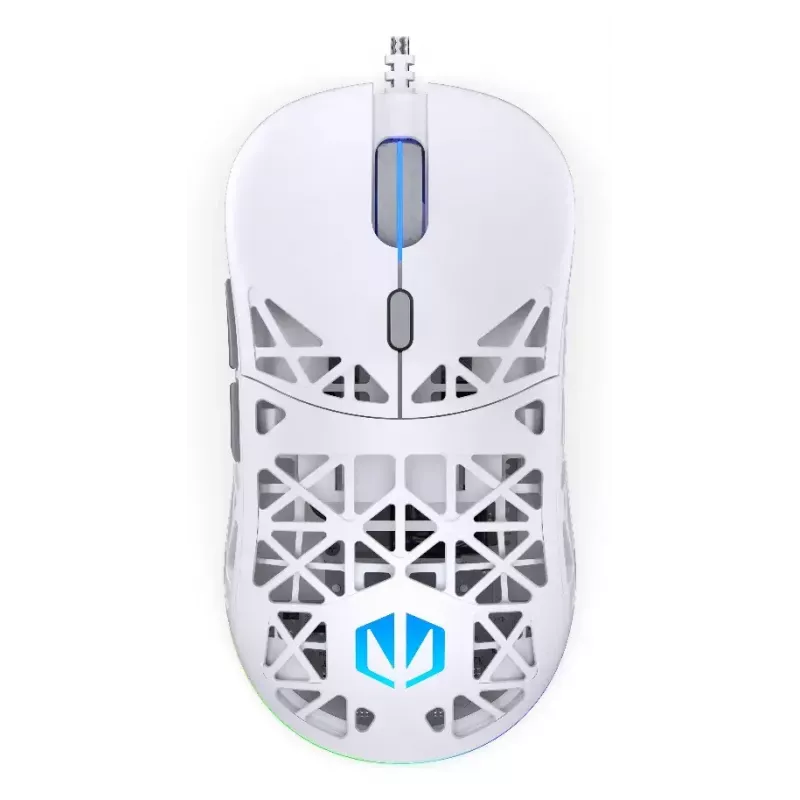 Endorfy LIV Onyx White rato para jogos, USB, ótico