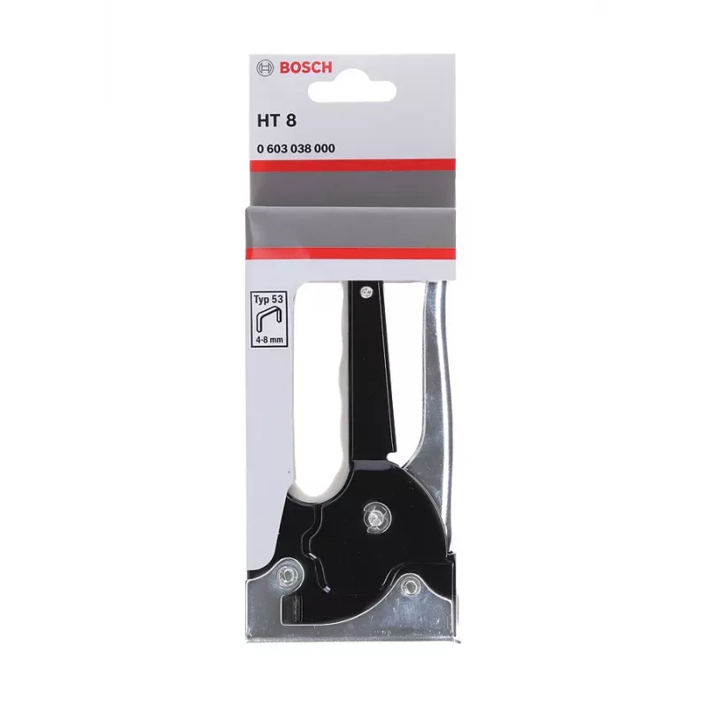 Agrafador manual Bosch 0 603 038 000 preto, aço inoxidável