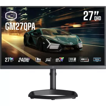 Monitor Cooler Master GM27QPA 27 polegadas QHD IPS Adaptive-Sync 240Hz