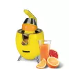 Unold 78132 Power Juicy espremedor de citrinos elétrico, 300 W, antigotejo, arranque/paragem automático, amarelo/aço inoxidável