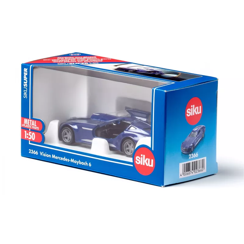 Siku Vision Mercedes-Maybach 6 modelo supercarro pré-montado 1:50