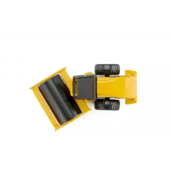 Siku MAN camião com cilindro compactador, modelo camião/atrelado, 1:87, MAN, rapaz/rapariga, metal, plástico, vermelho, amarelo