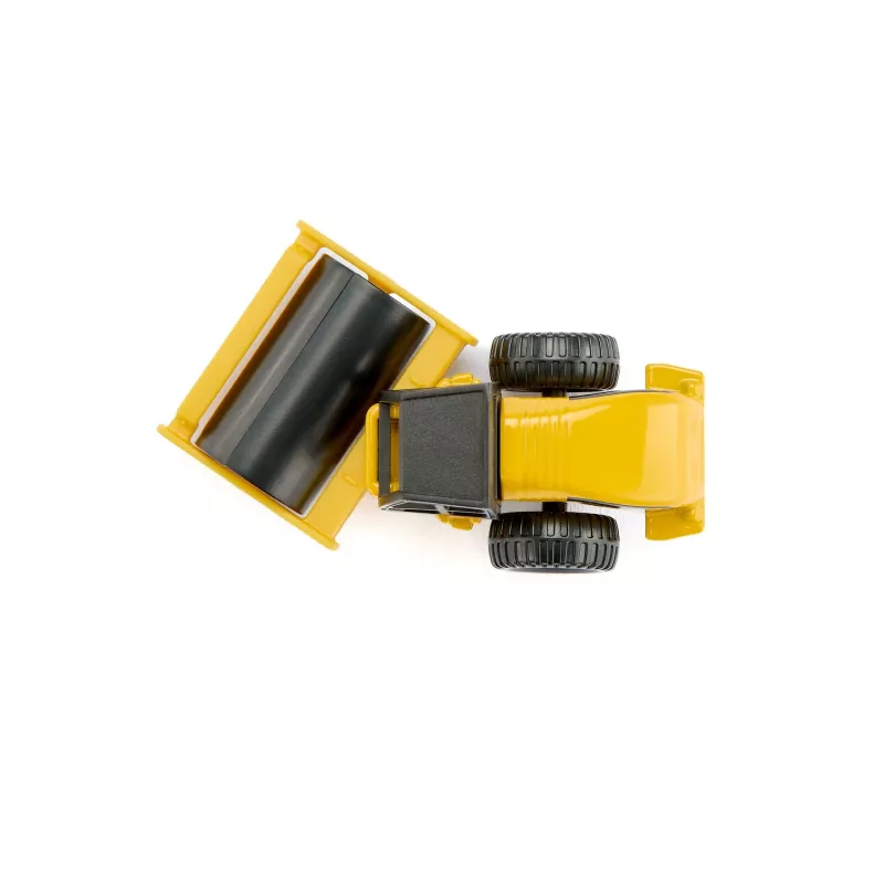 Siku MAN camião com cilindro compactador, modelo camião/atrelado, 1:87, MAN, rapaz/rapariga, metal, plástico, vermelho, amarelo