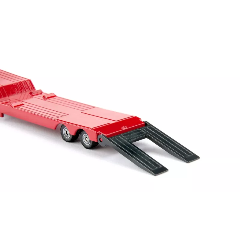 Siku MAN camião com cilindro compactador, modelo camião/atrelado, 1:87, MAN, rapaz/rapariga, metal, plástico, vermelho, amarelo