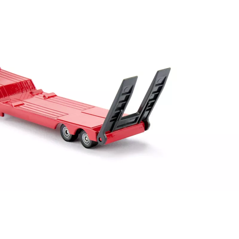 Siku MAN camião com cilindro compactador, modelo camião/atrelado, 1:87, MAN, rapaz/rapariga, metal, plástico, vermelho, amarelo