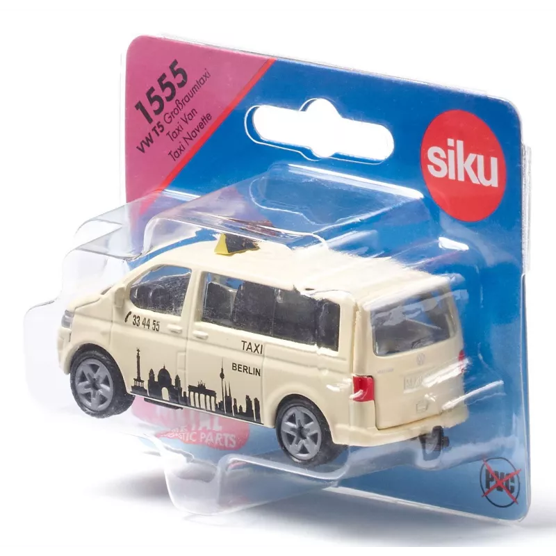 Siku VW T5 modelo de veículo táxi (embalagem blister)