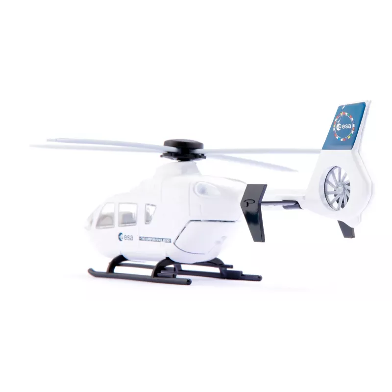 Siku ESA Helicopter modelo de helicóptero pré-montado 1:55