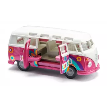 Siku VW T1 Samba modelo de autocarro pré-montado 1:50