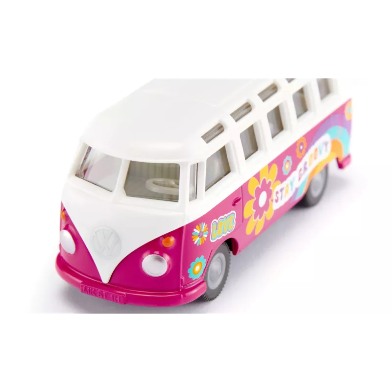 Siku VW T1 Samba modelo de autocarro pré-montado 1:50