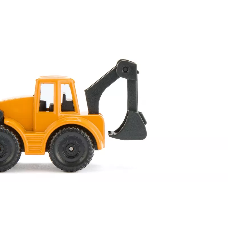 Siku MAN camião com carregadora, modelo camião/atrelado, 1:87, MAN, rapaz/rapariga, metal, plástico, azul, amarelo