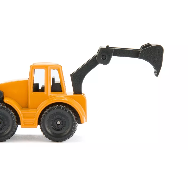 Siku MAN camião com carregadora, modelo camião/atrelado, 1:87, MAN, rapaz/rapariga, metal, plástico, azul, amarelo