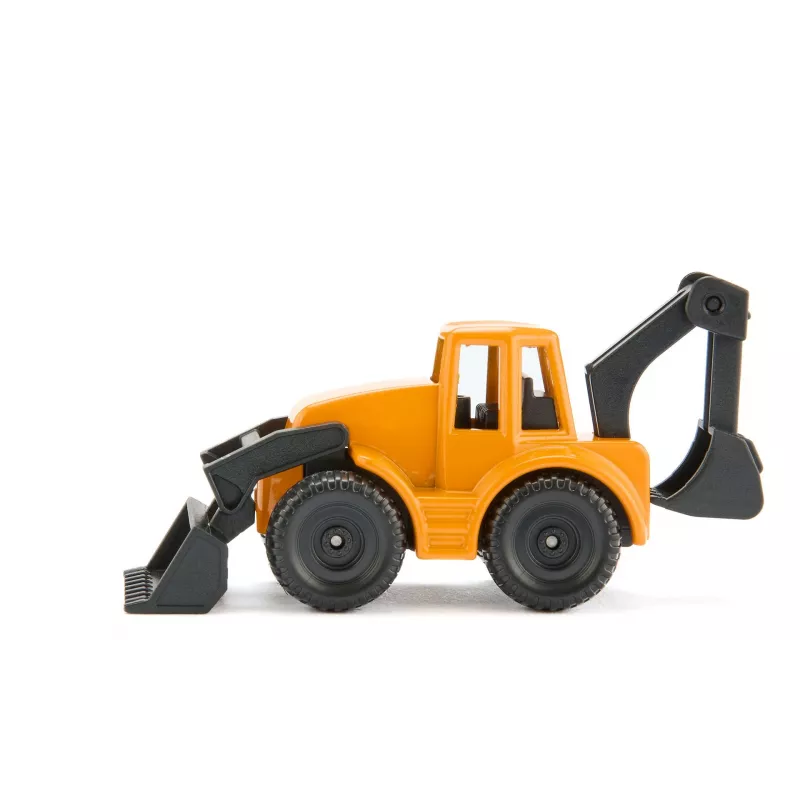 Siku MAN camião com carregadora, modelo camião/atrelado, 1:87, MAN, rapaz/rapariga, metal, plástico, azul, amarelo