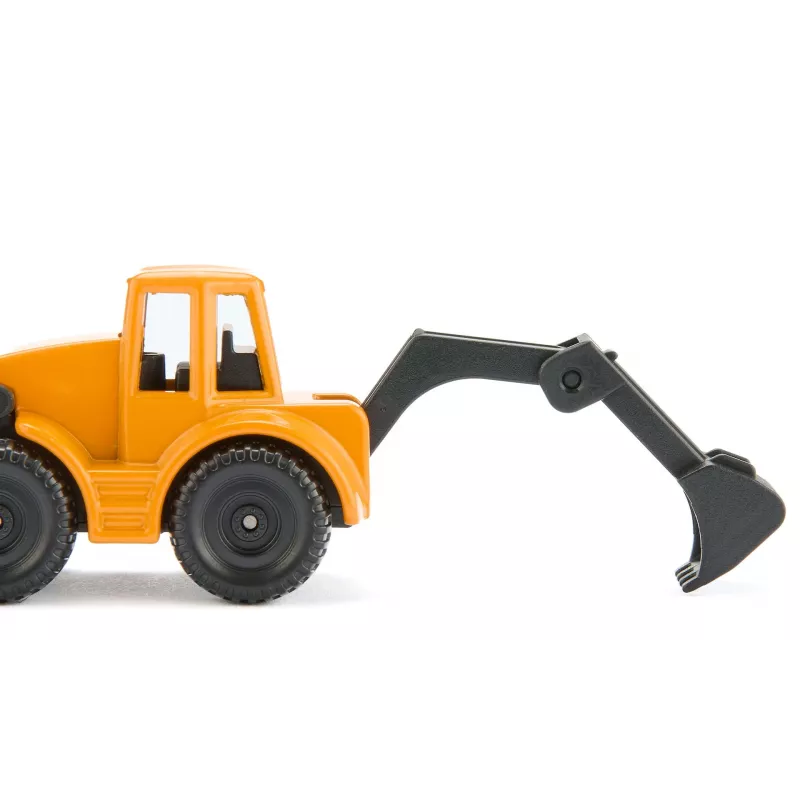 Siku MAN camião com carregadora, modelo camião/atrelado, 1:87, MAN, rapaz/rapariga, metal, plástico, azul, amarelo