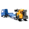 Siku MAN camião com carregadora, modelo camião/atrelado, 1:87, MAN, rapaz/rapariga, metal, plástico, azul, amarelo