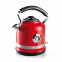 Chaleira Ariete 2854 Moderna, 2000 W, capacidade 1,7 l, sem fios 360°, sistema de desligamento automático, filtro removível, nível de água visível, termómetro, vermelho
