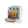 Fritadeira de ar quente e forno Ariete 4632 Vintage, 1400W, 2em1, capacidade 16L, acessórios incluídos, temporizador 60 minutos, vidro duplo, azul