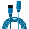 Lindy 30120 cabo de extensão de alimentação IEC 60320 C19 para C20, 1 m, 16 A, moldado, azul