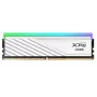 DIMM 32 GB DDR5-6000 (2x 16 GB) kit duplo, memória branco, AX5U6000C3616G-DTLABRWH, XPG Lancer Blade RGB, INTEL XMP, AMD EXPO