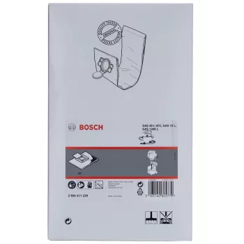 Acessório de aspirador Bosch 2 605 411 229 sacos de pó