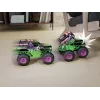 Monster Jam, veículo oficial Smash & Bash Grave Digger telecomandado para interior e exterior, monstro truck reparável à escala 1:15, brinquedo para rapazes e raparigas a partir dos 4 anos