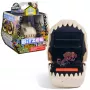 Brinquedo interativo dinossauro Spinmaster Bitzee Jurassic World – 25 dinossauros no interior, pods reativos ao toque, pilha AA, bege