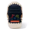 Brinquedo interativo dinossauro Spinmaster Bitzee Jurassic World – 25 dinossauros no interior, pods reativos ao toque, pilha AA, bege