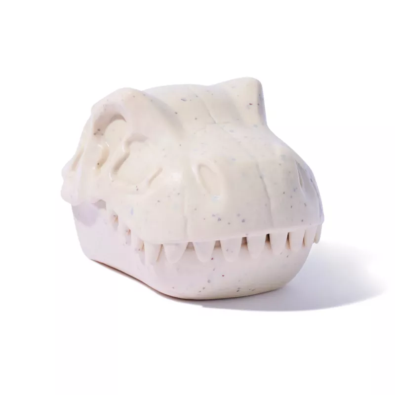 Brinquedo interativo dinossauro Spinmaster Bitzee Jurassic World – 25 dinossauros no interior, pods reativos ao toque, pilha AA, bege