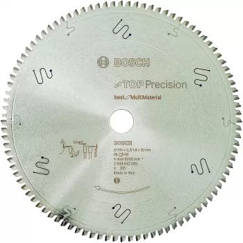 Lâminas de serra circular Bosch Top Precision Best for Multi Material