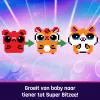 Brinquedo interativo bola de hamster Spinmaster Bitzee com mais de 20 hamsters digitais, rola e reage ao toque, pilha AA, multicolor