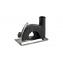 Bosch 2605510292 capa de aspiração com carro-guia para rebarbadoras, Ø 115/125 mm, preta