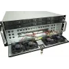Inter-Tech IPC Storage 4U-4708 caixa de servidor rack 19", 4U, 8 baías Hot-Swap HDD de 2,5/3,5", backplane SAS 12G, E-ATX, 4 ventoinhas frontais + 2 traseiras de 80 mm, preta