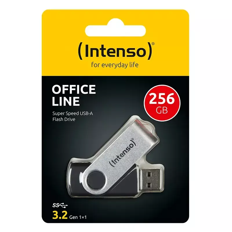 Pen drive Intenso 256GB USB-A 3.2 Gen 1 Office Line