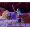 Figura de ação MATTEL Minecraft Steve com acessórios, 4 polegadas (6+), plástico, multicolor