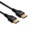 Cabo DisplayPort 1.4 fino Lindy 1m, 1 m, DisplayPort, DisplayPort, macho, macho, 7680 x 4320 píxeis