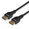 Cabo DisplayPort 1.4 fino Lindy 1m, 1 m, DisplayPort, DisplayPort, macho, macho, 7680 x 4320 píxeis