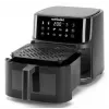 Fritadeira de ar quente NutriBullet CrispLite Vision Single 8 L de bancada 2000 W preta