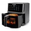 Fritadeira de ar quente NutriBullet CrispLite Vision Single 8 L de bancada 2000 W preta