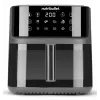 Fritadeira de ar quente NutriBullet CrispLite Vision Single 8 L de bancada 2000 W preta