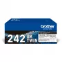 Cartucho de toner Brother TN-242BKTWIN 3000 páginas preto