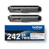 Cartucho de toner Brother TN-242BKTWIN 3000 páginas preto
