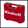 Einhell TC-PR 68 chave de roquete pneumática, 1/2", 68 Nm, 6,3 bar, M10, com 7 chaves de caixa e mala, vermelho/preto