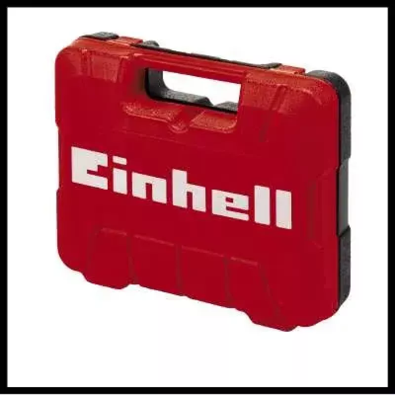 Einhell TC-PR 68 chave de roquete pneumática, 1/2", 68 Nm, 6,3 bar, M10, com 7 chaves de caixa e mala, vermelho/preto