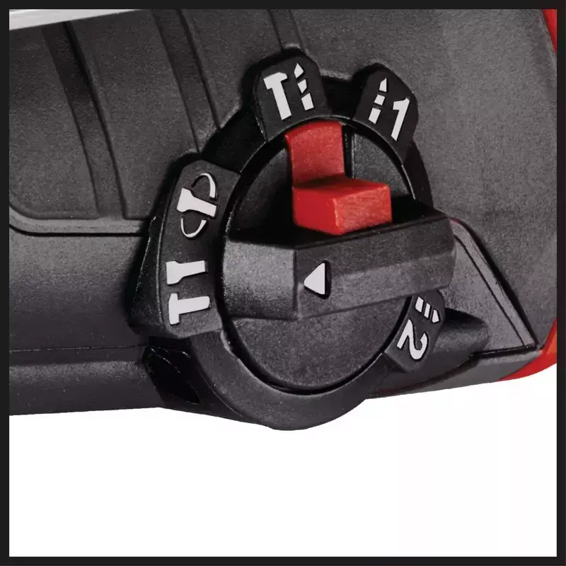 Einhell TE-RH 950 5F martelo perfurador, 950 W, 3 J, SDS-plus, 2600 rpm, com mala, preto/vermelho