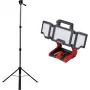 Lanterna sem fio EINHELL TP-CL 18/3000 Li Set Solo — lanterna de trabalho recarregável, vermelha, sem bateria e carregador
