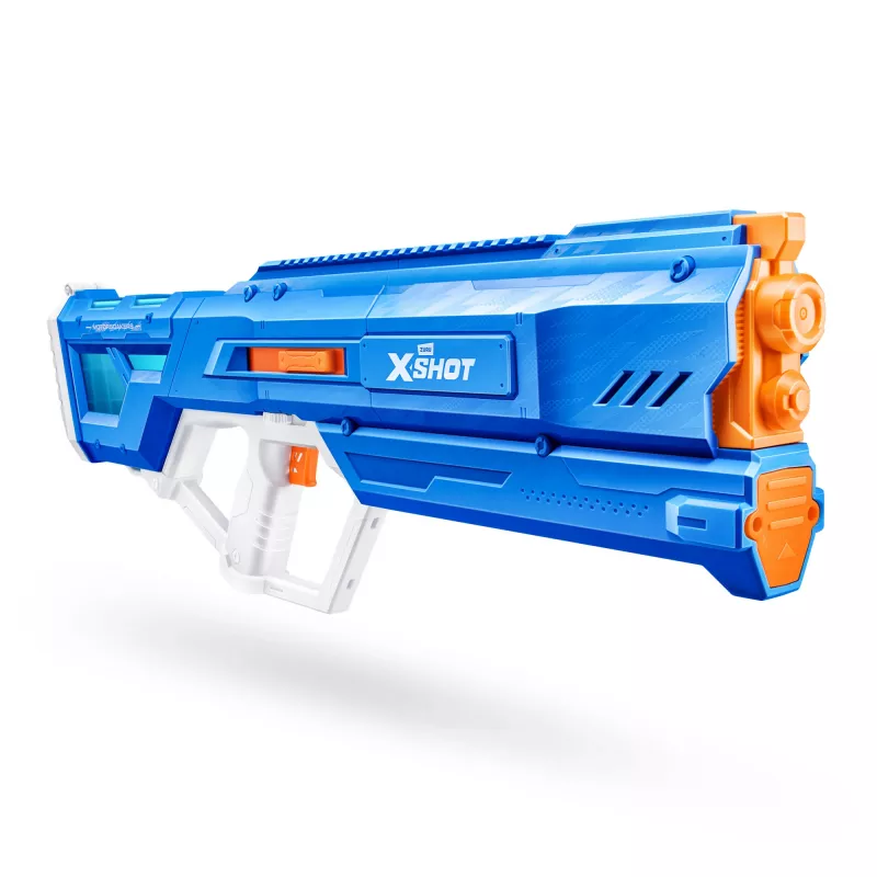 Pistola de água Zuru Mega Pulse Motor Soaker XSHOT — pistola de água motorizada a pilhas (modelo 118159)